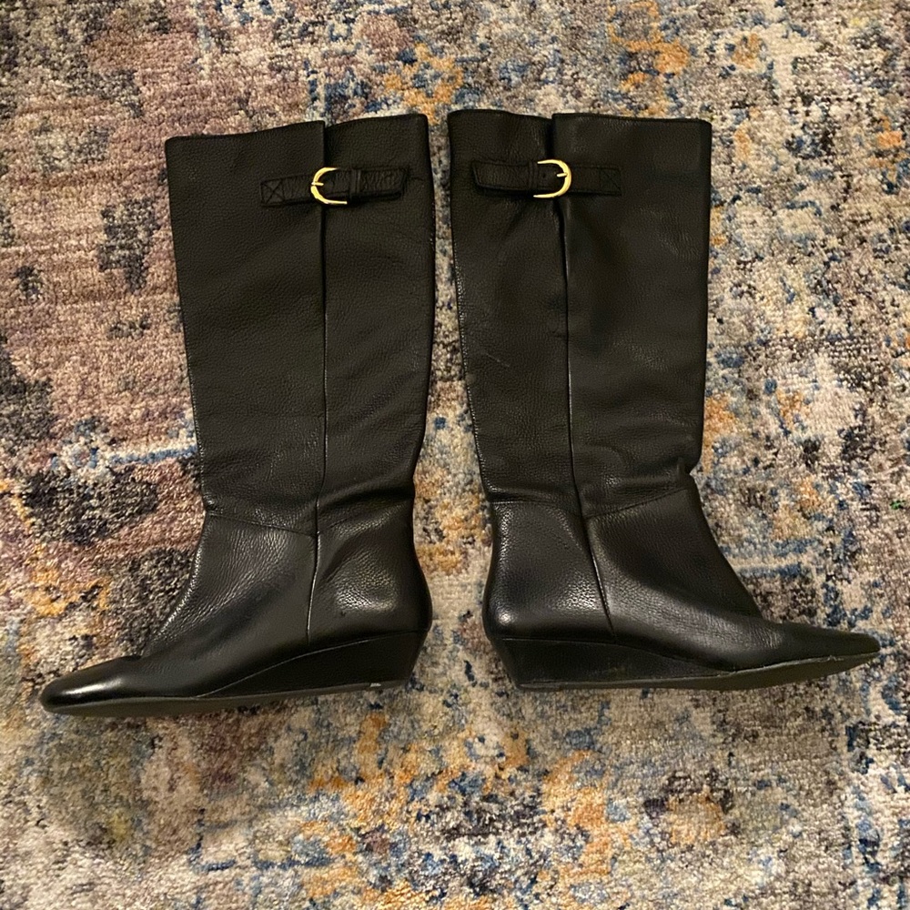 Steve Madden Intyce Black knee-high boots